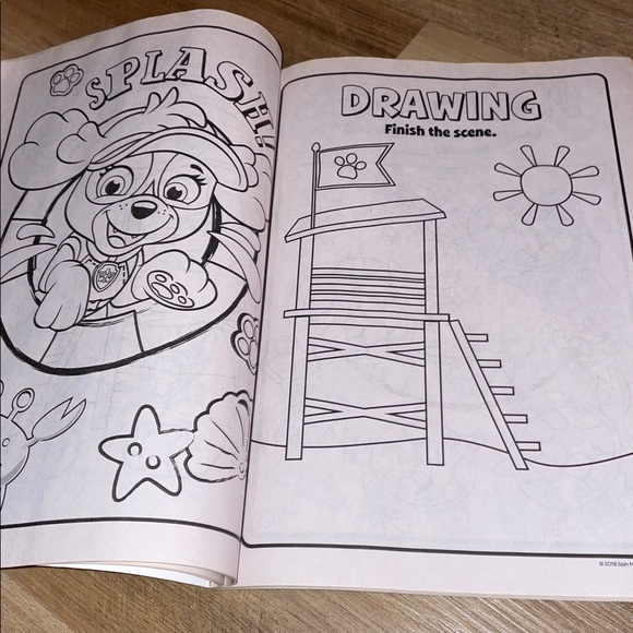 Nickelodeon PAW Patrol Doggie Divers Coloring Book - Picture 11 of 16